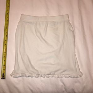 White Soft Skirt